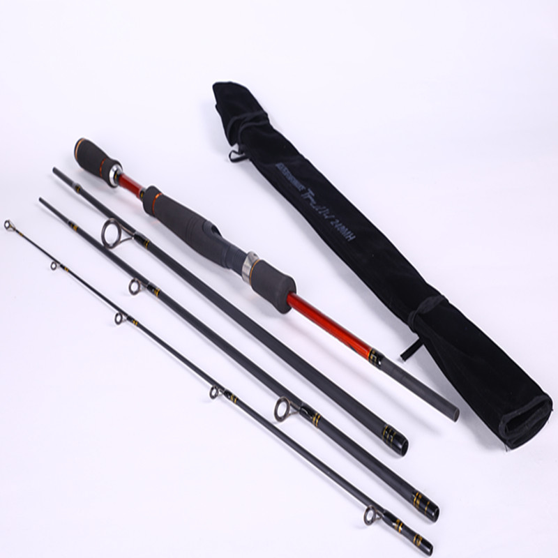 Carbon Fly Fishing Rod Telescopic Lure Sea Fishing Rods Spinning Pole Fishing Tackle Gear