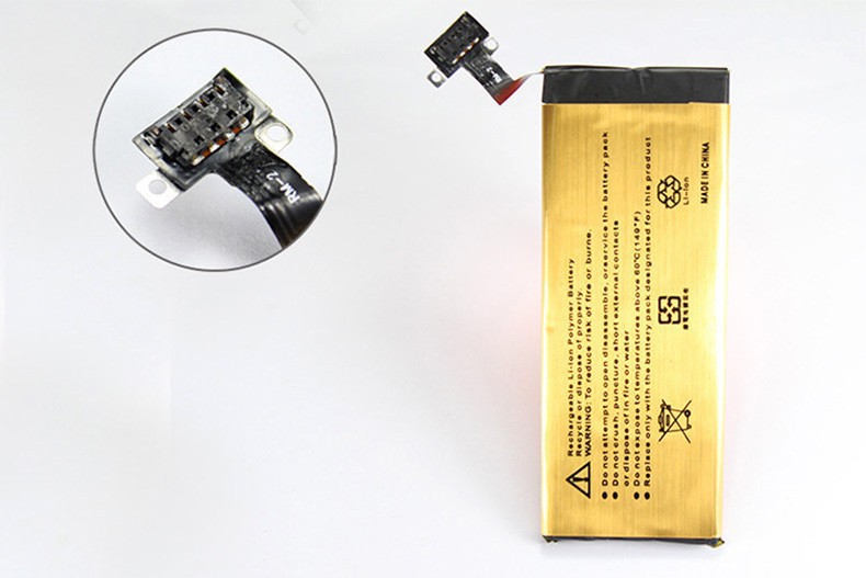 Brand New High Quality Golden Mobile Phone Battery for iPhone 4S Battery Free Shipping2
