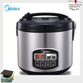 Black 5L multivarka steam cooker with Automatic keep warm 1 0mm inner and non stick electric