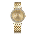 Lvpai Brand 3 Colors Women Watches Crystal Round Wristwatch Modern Gold Watches For Ladies Luxury Female