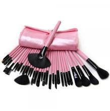 Professional  32pcs Cosmetic Makeup Brush Set with Bag Pink  Including Powder  Eyeshadow Concealer Eyeliner  Brush US-10005225