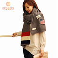 ladies scarves 2016 new christmas gift 190 35cm flag soft fashion ladies warm scarf KK089