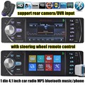 new arrival 1 din 4 1 inch FM Car Radio 12V Bluetooth Stereo TF MP3 Player