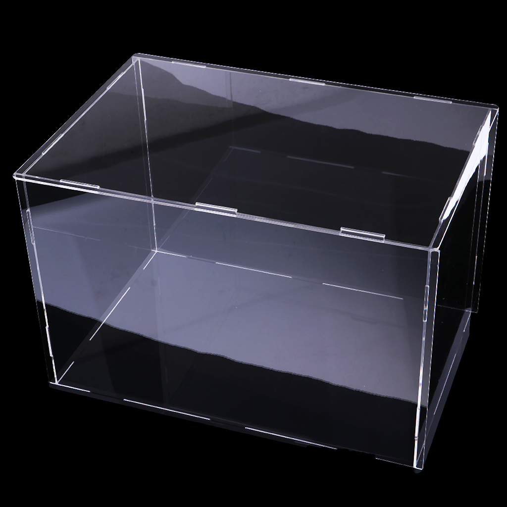 Acrylique jouet Afficher vitrine antipoussière grand outil de protection