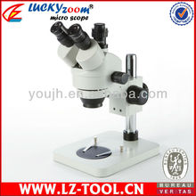 Envío gratis 7X ~ 45X trinocular estéreo microscopio de zoom microscopio zoom vertical 5 M cámara USB