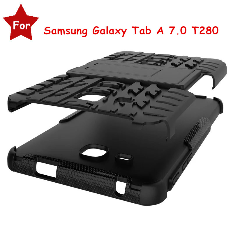  Samsung Galaxy Tab A 7.0 T280 t285 Tablet case Heavy Duty    + PC  Dazzle  KickStand 