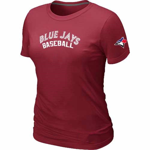 Toronto Blue Jays Nike Women\'s Red Short Sleeve Practice T-Shirt