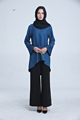 fashion high quality Islamism girl s top casual chiffon shirt long sleeve blouses tops plus size