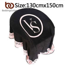 Black VS Secret Blanket font b Plaid b font Sofa mantas para cama Gift Fleece Blanket