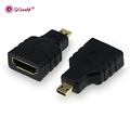 QGeeM MINI HDMI TYPE D MALE TO HDMI A FEMALE ADAPTER converter 1080 P 2K 4K