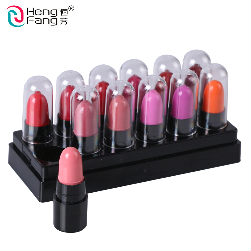 Image of 12colors/set 2015 New HengFang High Quality Makeup 12 colors Lipstick Lip Color Long-lasting Lip gloss #9022