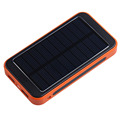 10000mAh Solar power bank Dual USB mental shell Waterproof powerbank External Mobile Battery Charger Pack 5V