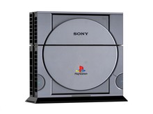 PS1 Style Decal Skin Ps4 console Cover For Playstaion 4 Console PS4 Skin Stickers 2Pcs Controller
