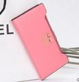 10 Color 2016 Fashion PU Women Wallet Multifunctional Zipper Long Wallet Vintage Ladies Clutch Thin Cheap
