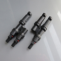 1Pair x Multi T Branch MC4 Connector for solar panel series connect solar system
