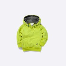 New 2016 children clothing Sport Boys Girls Hoodies clothes 100 Cotton solid color hooded sweaters baby