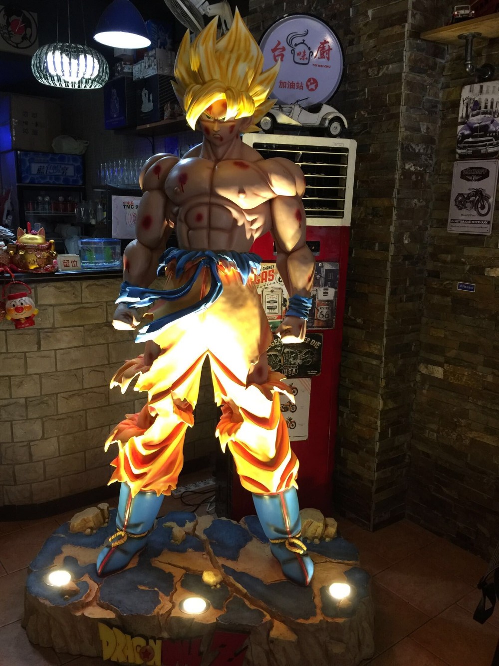 MODEL FANS sold out Dragon Ball 1/1 MRC 230cm Super saiyan