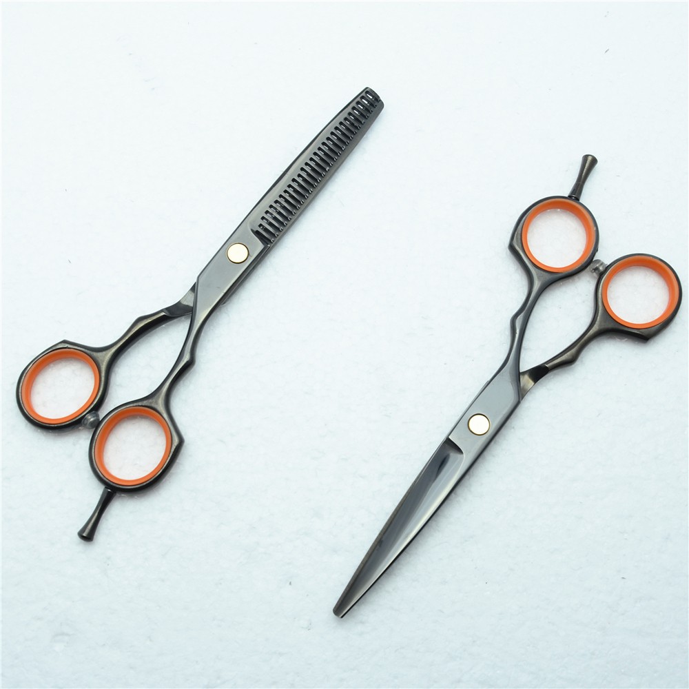 C1004 5 5 Customized Brand Black Hairdressing Scissors Factory