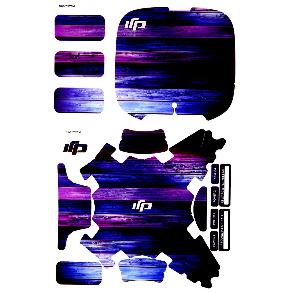 Free Shipping 3M Waterproof PVC Stickers for phantom3
