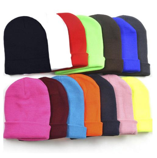 Image of 28 Colors Drop Shipping New 2016 Fashion Knitted Neon Women Beanie Girls Autumn Casual Cap Women's Warm Winter Hats Unisex
