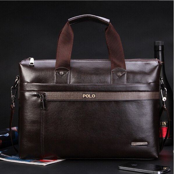 Image of New Fashion Men's Briefcase Genuine Business Shoulder Bags Quality Stylish Brand Handbags Brand Tote Bag for Man XB114