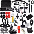 Action Camera Accessories Set Kit for Gopro hero 4 5 Chest Clamp Hand Mount Large Bag
