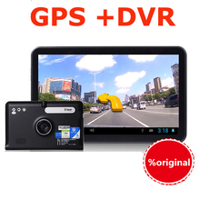 7 inch Car GPS Android Navigation Capacitive Screen Car dvrs Recorder camcorder FM WIFI Truck vehicle gps Built in 8GB Free Map