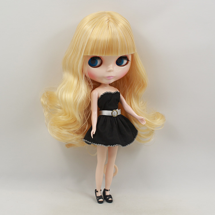 bonecas Blyth doll nude gold bangs long hair 12 inch fashion dolls cute DIY blyth doll for sale