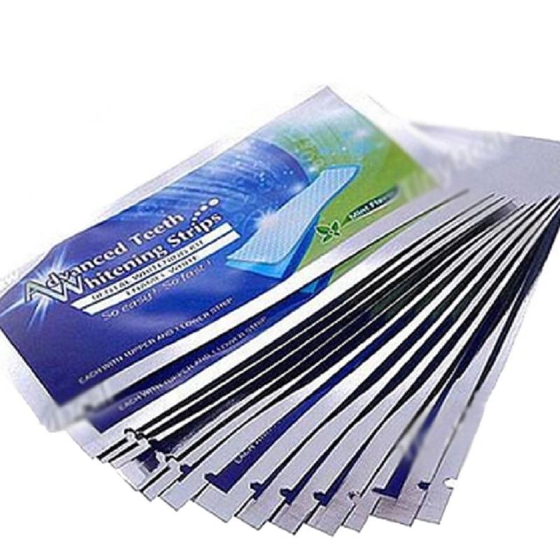 Image of 1 Pair Stain Removal Advanced Teeth Strips Whitening For Oral Care Odontologia Superstar Clareamento Dental Dentista Moderate