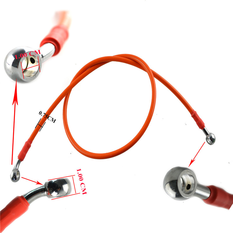 Motorcycle Brake line Silver 230 CM Motorbike Brake Cable Control Line