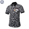 Mr BaoLong 2017 new Brand design Polo Shirt Men Fashion style POP printed letter skull slim