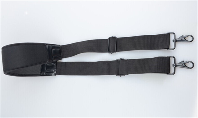 Black Neoprene Camera Bag Shoulder Neck Strap Belt (6)