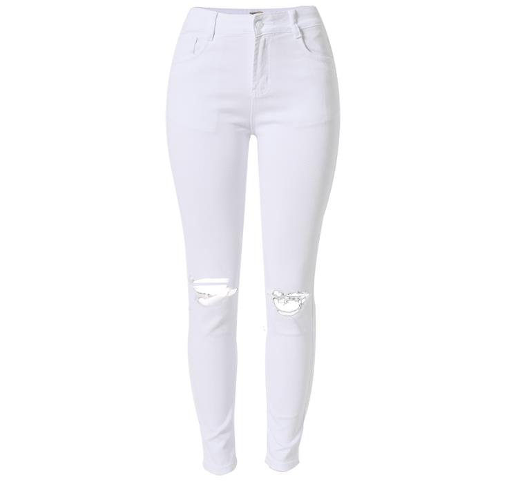 womens white destroyed jeans