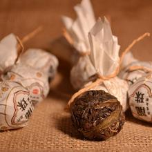 Raw Puer Tea 500g Handmade Dragon Ball Blooming Chinese puer tea Yunnan Menghai 2014 Year Mini