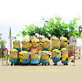12pcs lot kawaii Mini Minions Action Figure Toys 3 5 4 5cm Minions Gadget Toys PVC