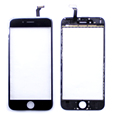 FreeShipping Black White Touch Screen Digitizer Panel Glass Lens for Apple for iphone 6 4 7