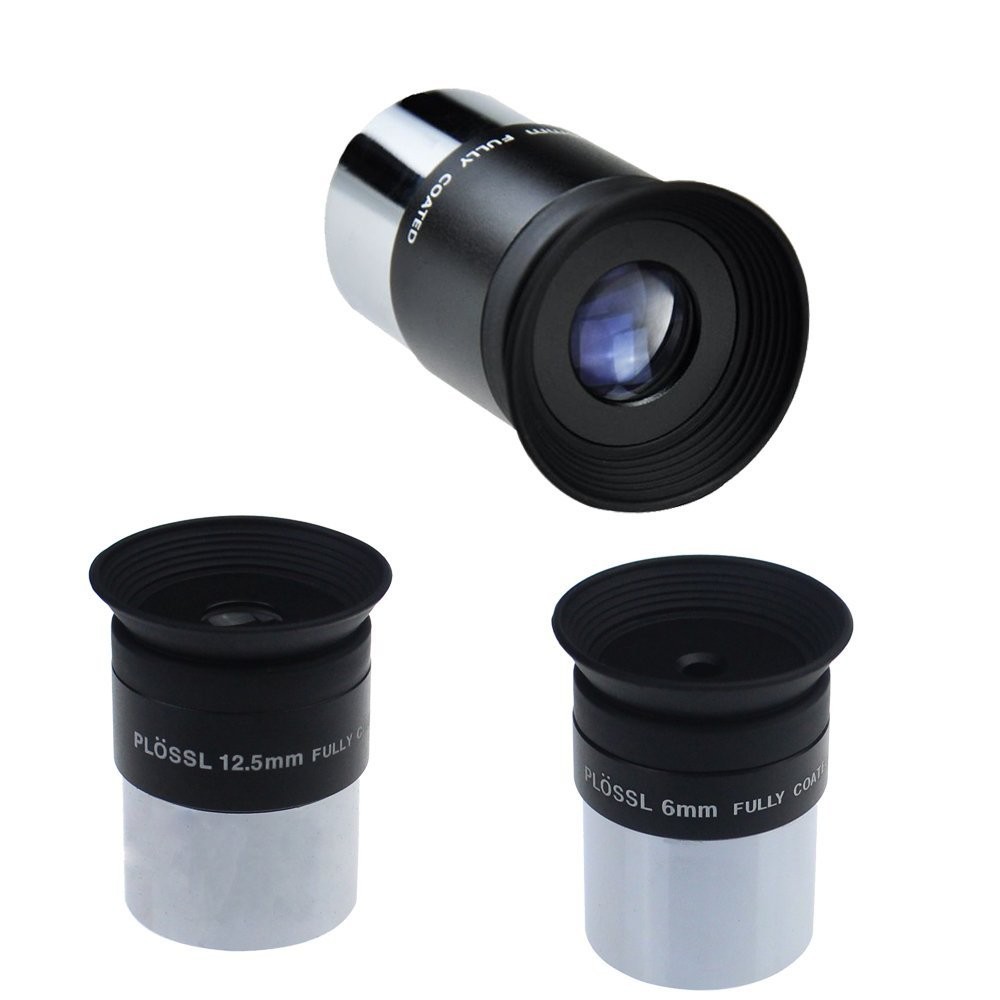 / Juego de oculares Telescopio Plossl con 2/ X Lente Barlow etc. solomark Kit de accesorios de telescopio/ juego de filtros