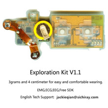 2016 Motion Sensor New Promotion Least Wearable Cardiac Muscle Bio-sensors To Explore The Development Of Brain Waves Kit Email