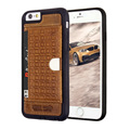 New Design Genuine Leather For iPhone 6 6S 4 7 Pierre Cardin Fashion Ultra Thin Slim