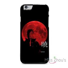 For iphone 4/4s 5/5s 5c SE 6/6s plus ipod touch 4/5/6 back skins mobile cellphone cases cover NARUTO SHIPPUDEN AKATSUKI