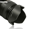 New 52 55 58 62 67 72 77mm Lens Hood Reversible Petal Flower DSIR for Canon