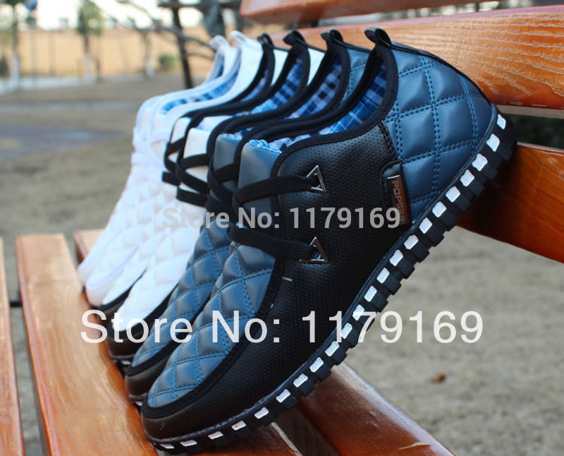 Men Autumn Winter Genuine Leather Martin Ankle Boots Western Sneakers
