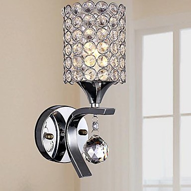 Фотография Wall Sconce,Simple Modern Crystal LED Wall Lights Lamps with Crystal Drop For Home  Free Shipping