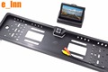 4 3 Folding Car Mirror Monitor with Night Vision Reverse Rear View Backup Camera Kit