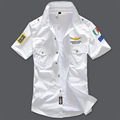 2016 US Brand Hot New Australia Air Force One Style Summer Shirts Women Men Unisex Short