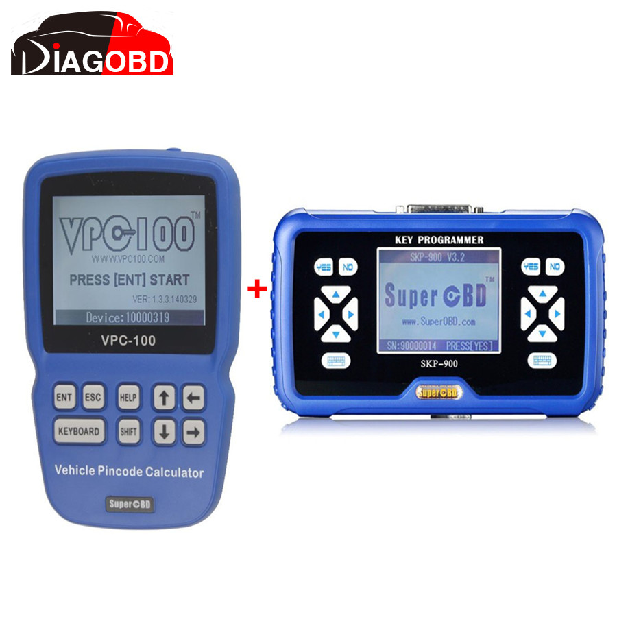 V4.1 SuperOBD SKP-900 -  OBD2   V4.1 SKP900  VPC-100   -   500 