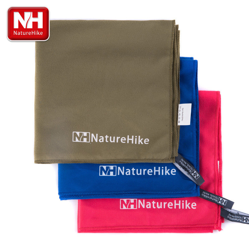 Image of Naturehike Microfiber Antibacterial Ultralight Compact Quick Drying Towel Camping hiking Hand Face Towel Outdoor travel kits