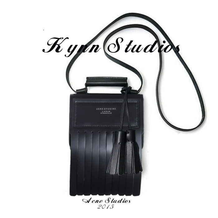 Image of 2015 Acne Studios woman shoulder bag tassel genuine leather women bag superior cow leather ladys handbag,free shipping