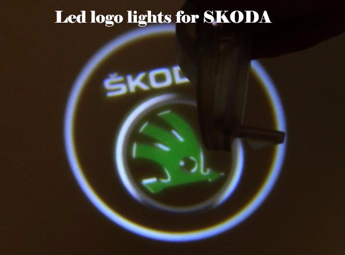skoda logo lights