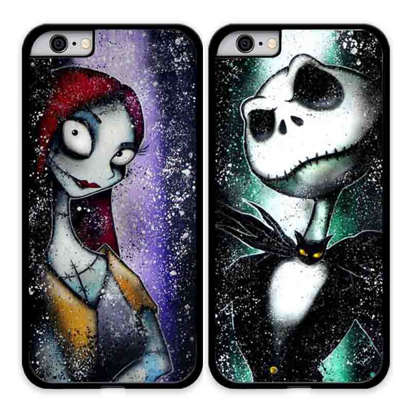 Nightmare Before Christmas Jack and Sally Phone Covers For 